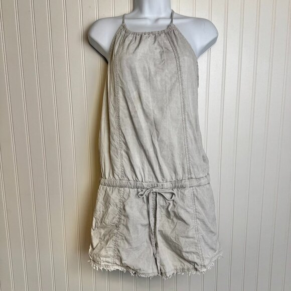 Bella Dahl halter style defined waist romper size small E40 - Picture 3 of 10